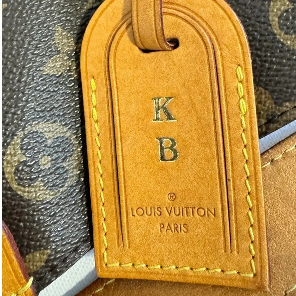 Louis Vuitton Graceful MM Monogram Canvas Shoulder Hobo Bag Tote
